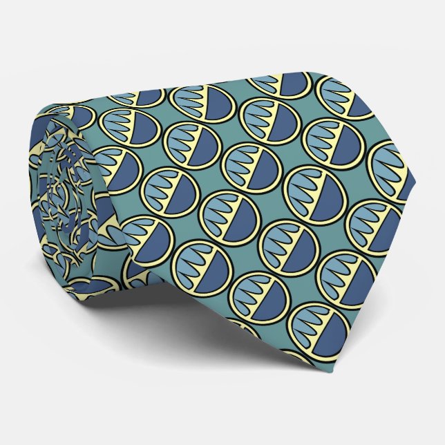 Corbata Las Naciones Originarias Lazos Arte Nativo Tie Nec (Enrollado)