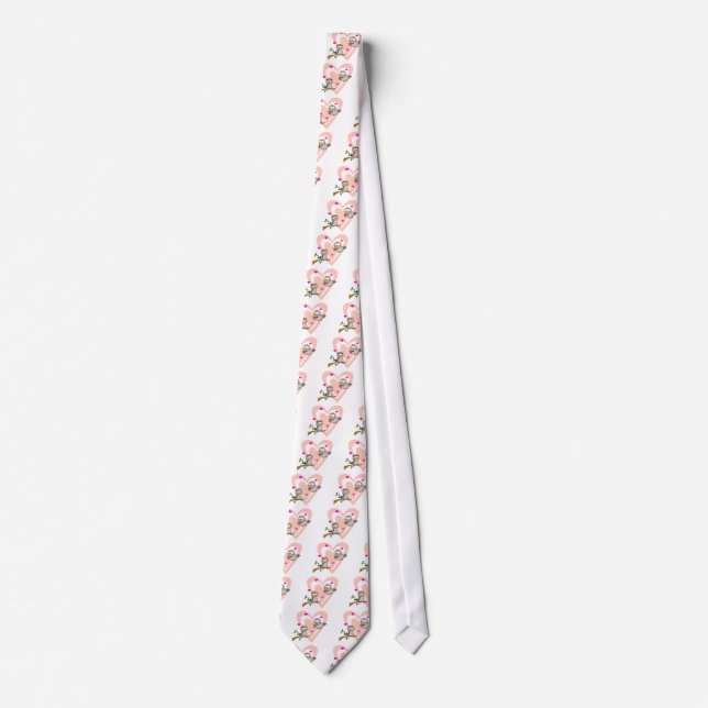 Corbata Las palomas enamoradas (Anverso)