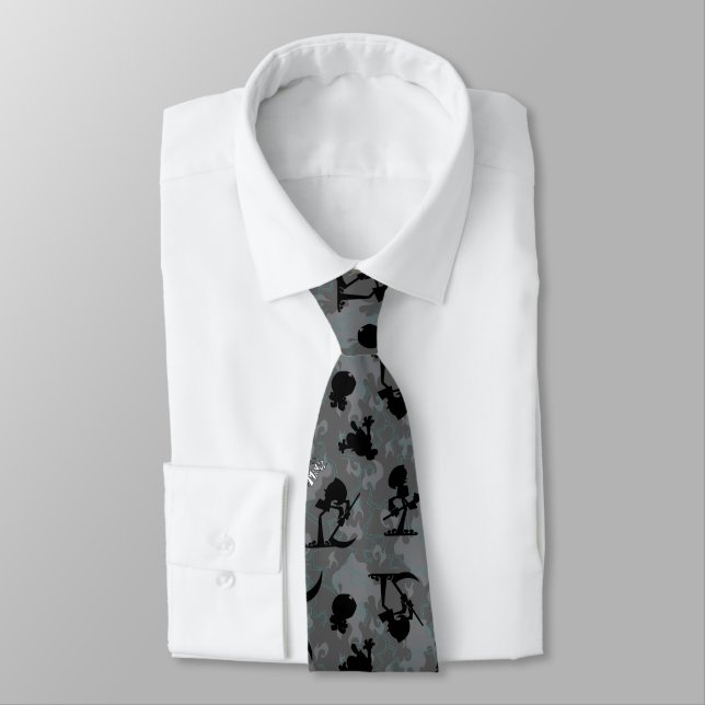 Corbata Las tristes aventuras de Billy & Mandy Pattern (Atado)