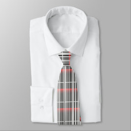 Corbata Láser rojo y código de barras