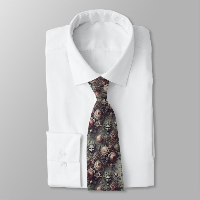 Corbata Laugh Lines - Gótico Victoriano (Atado)