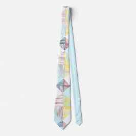 Corbata Lauren Rosenberg Original Tie De Cuello Multilinea