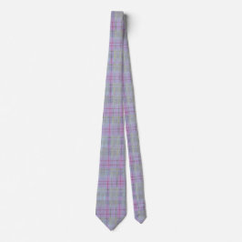 Corbata Lavender Barefoot Plaid 