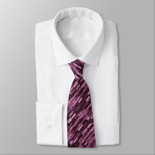 Corbata Lavender morado y negro Abstract Necktie