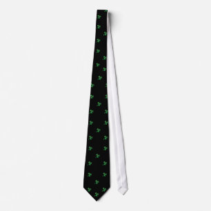 Corbata Lazo 1a del corazón del trébol
