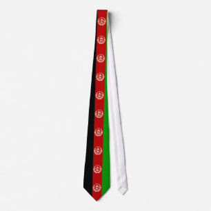 Corbata Lazo afgano del modelo de la bandera