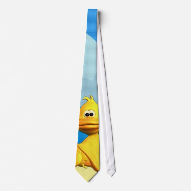 Corbata Lazo amarillo de Duckie (Anverso)