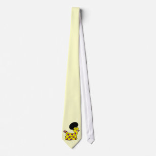 Corbata Lazo amarillo de la serpiente del Afro