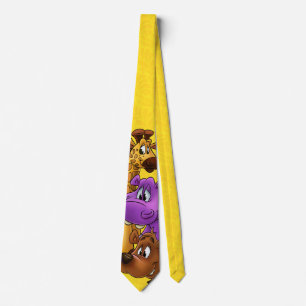 Corbata Lazo animal lindo del dibujo animado