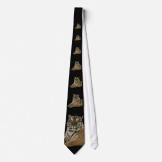 Corbata Lazo apilado tigre