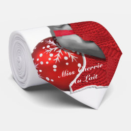 Corbata Lazo atractivo del navidad de señora Santa Pinup