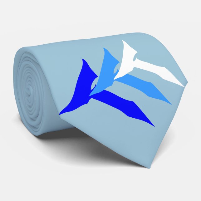 CORBATA LAZO AZUL CLARO DE LA VERDAD (Enrollado)