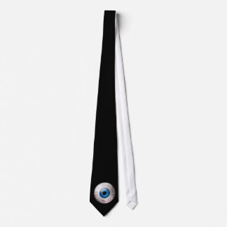 Corbata Lazo azul del globo del ojo