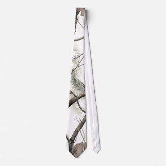 Corbata Lazo blanco de Camo del árbol