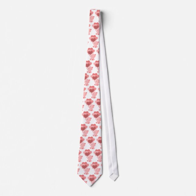 Corbata Lazo cariñoso del oso (Anverso)