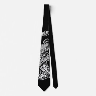 Corbata Lazo céltico de la serpiente del nudo del gótico