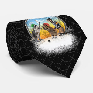 Corbata Lazo clásico del Critter del hockey