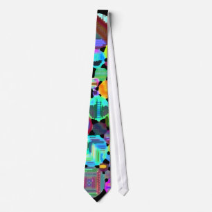 Corbata Lazo colorido de los círculos