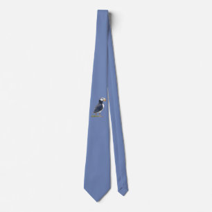 Corbata ¡Lazo con un frailecillo!