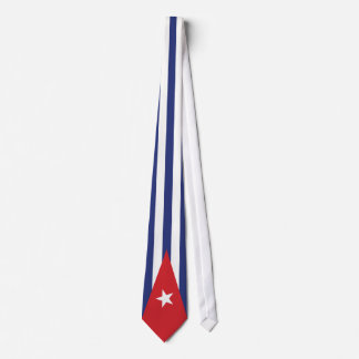 Corbata Lazo cubano de la bandera