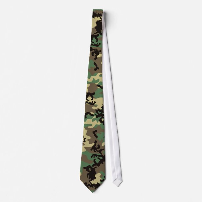 Corbata Lazo de Camo del arbolado (Anverso)