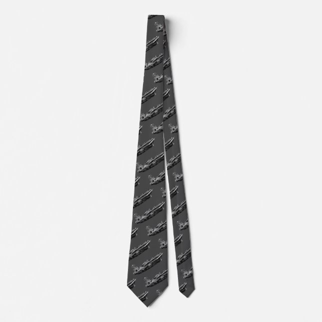 Corbata Lazo de CVN-72 Abraham Lincoln (Anverso)