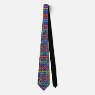 CORBATA LAZO DE DECO DEL AFRO