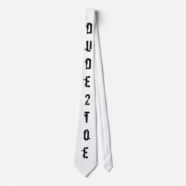 Corbata lazo de dude2toe (Anverso)