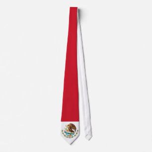 Corbata Lazo de Eagle del mexicano (rojo)