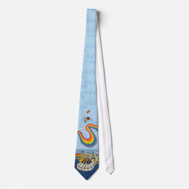 Corbata Lazo de Instuments de la música (Anverso)