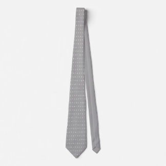 Corbata Lazo de IPA - gris y blanco