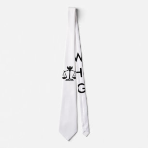 Corbata Lazo de la balanza del Whig