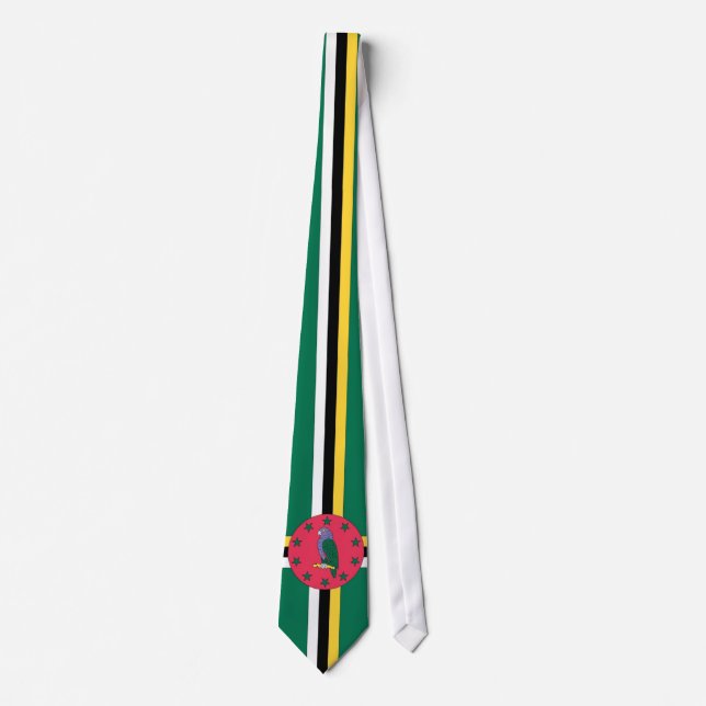 Corbata Lazo de la bandera de Dominica (Anverso)