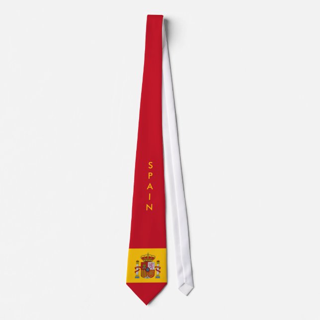 Corbata Lazo de la bandera de España del personalizar (Anverso)
