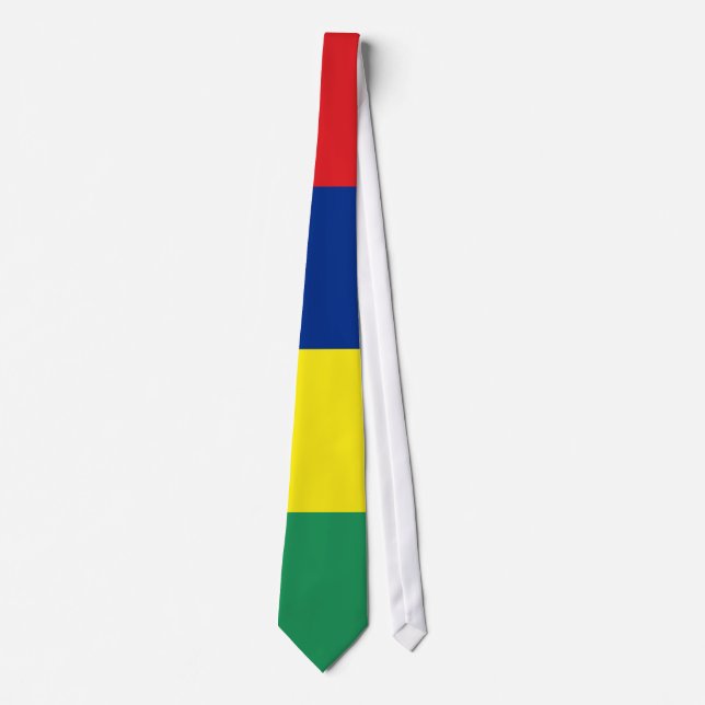 Corbata Lazo de la bandera de Mauricio (Anverso)
