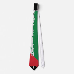Corbata Lazo de la bandera de Palestina