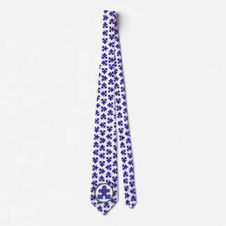 Corbata Lazo de la conciencia del autismo