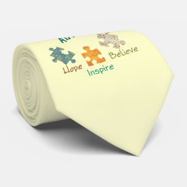 Corbata Lazo de la conciencia del autismo