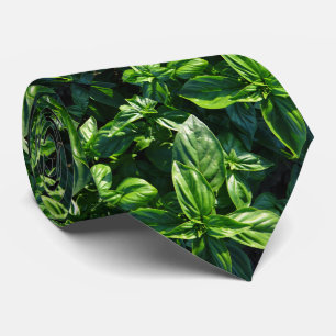 Corbata Lazo de la foto de la albahaca