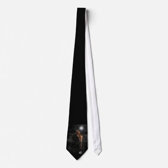 Corbata Lazo de la luna del tigre (Anverso)