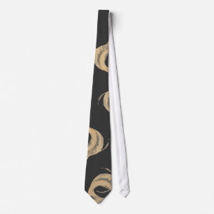 Corbata Lazo de la mancha de la taza de café