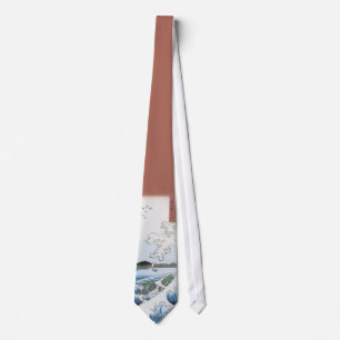 Corbata Lazo de la onda del japonés