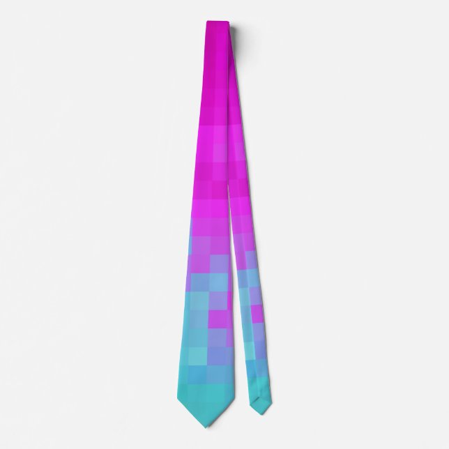 Corbata Lazo de la onda del pixel (Anverso)