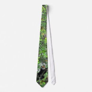 Corbata Lazo de la panda roja