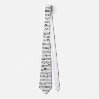 Corbata Lazo de la partitura