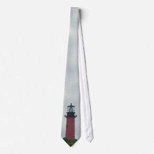Corbata Lazo de la pintura al óleo del faro