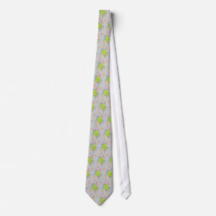 Corbata Lazo de la tortuga de la cinta - gris/plata