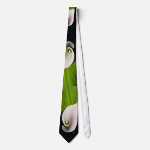 Corbata Lazo de las calas y de las hojas