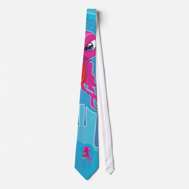 Corbata Lazo de las medusas de WeeMad (Anverso)