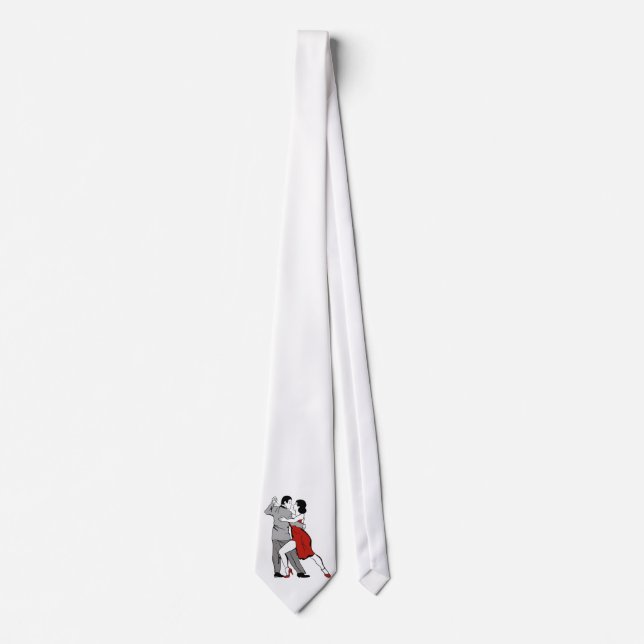 Corbata Lazo de los bailarines del tango (Anverso)